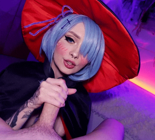 Blowjob Sinner Swallow Cosplay Cum Eyes Deepthroat Oral